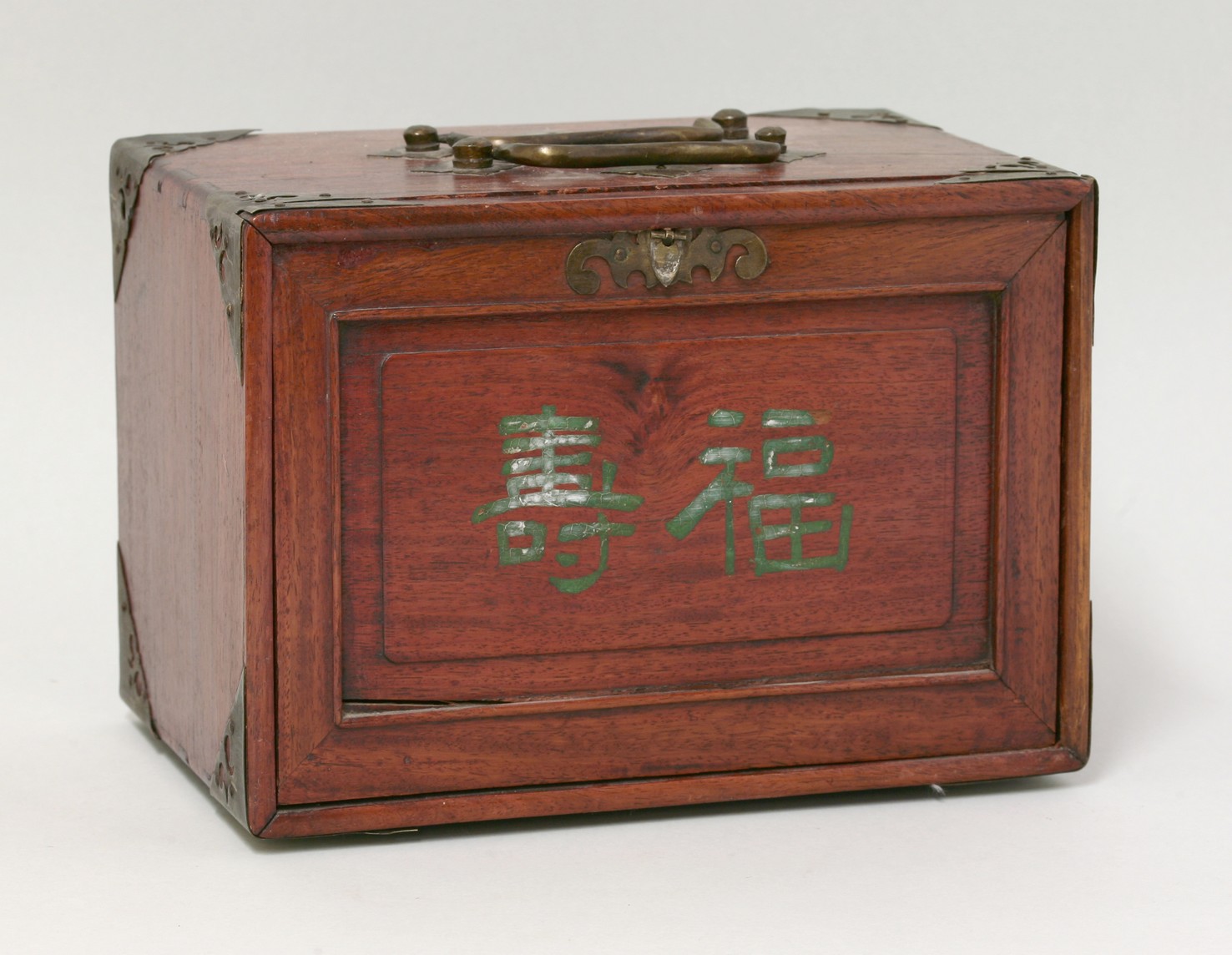 A bone Mah Jong Set,
probably c.1892, the tiles appropriately engraved and coloured, and contained