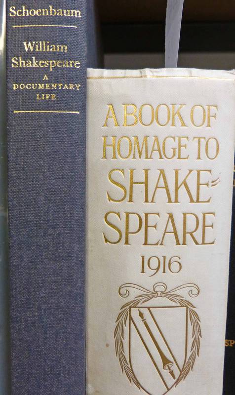 A BOOK OF HOMAGE TO SHAKESPEARE EDITED BY ISRAEL GOLLANCZ, OF THE TERCENTENARY COMMITTEE 1916 ONE OF