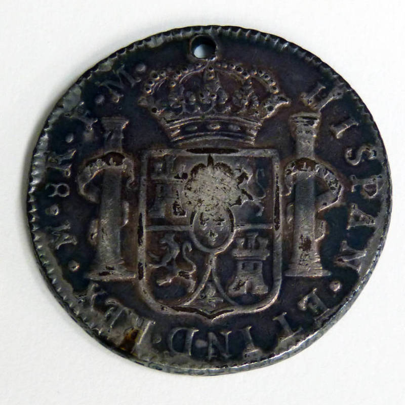 1792 SPANISH 8 REALES, MEXICO CITY MINT, PORTRAIT TYPE