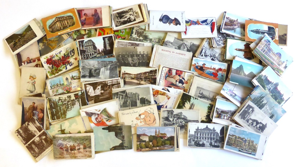 A Box of Mixed Postcards, approximately five hundred pre war cards, including a quantity of