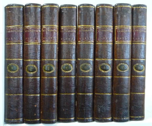 Shakespeare (William) The Works of William Shakespeare, 1795, Edinburgh; Bell & Bradfute et al,