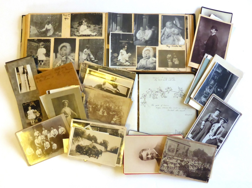 Photographs and Ephemera Relating to The Burrows Family of Ingleton Hall, including an album of