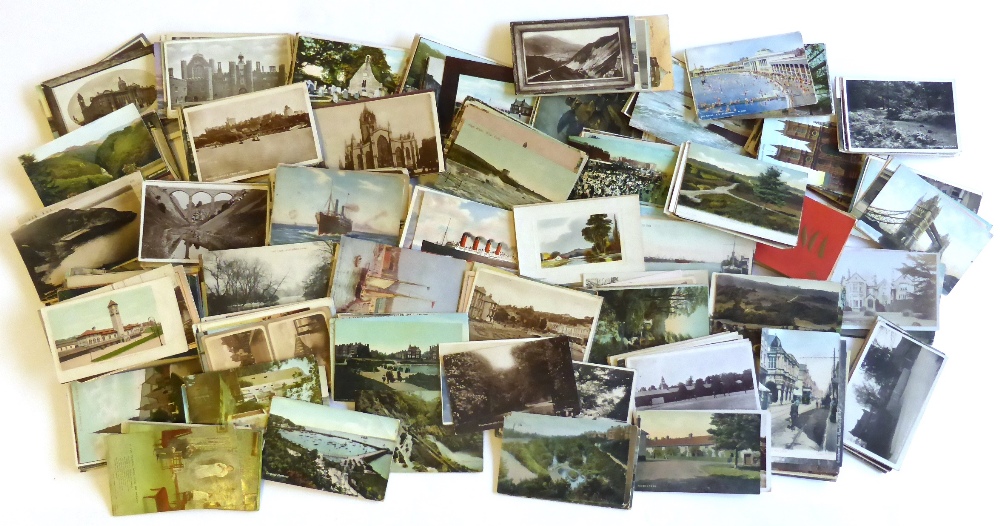 A Box of Mixed Postcards, approximately four hundred mainly pre war cards, including topography,