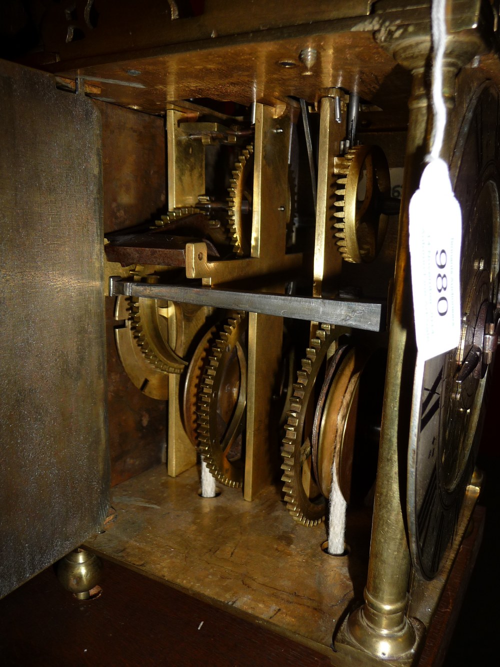 A Fine and Rare Brass Striking Lantern Clock, signed Thomas Ford, Bucks, Fecit, late 17th century, - Image 3 of 14