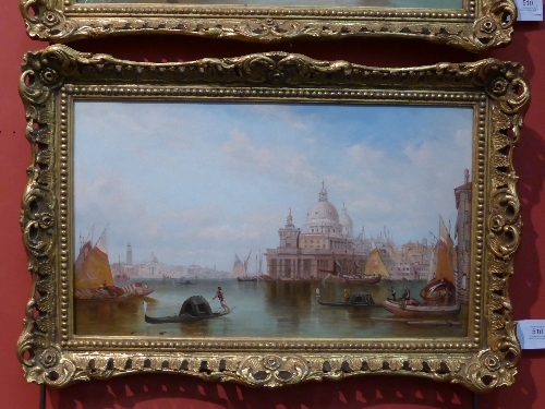 Alfred Pollentine (fl.1861-1880)  View of Santa Maria della Salute, Venice View of Piazza San - Image 7 of 9