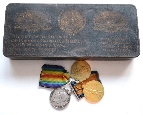 A First World War Pair, awarded to GNR.C.McDONALD. S.A.H.A., comprising British War Medal and