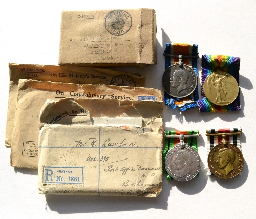 A First/Second World War Group of Four Medals, awarded to 476446 SPR. A.R.ALDERSON. R.E.,