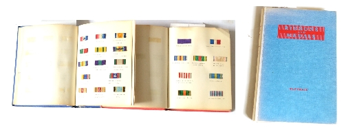 Two Albums of Medal Ribbons, one comprising Gallantry, Orders of Chivalry, 18th, 19th and 20th