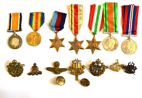 A First World War Pair, awarded to REV.C.O.HADEN, comprising British War Medal and Victory Medal; a