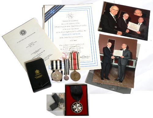 A Special Constabulary Long Service and Good Conduct Medal (Elizabeth II), awarded to JOHN CHAPMAN,