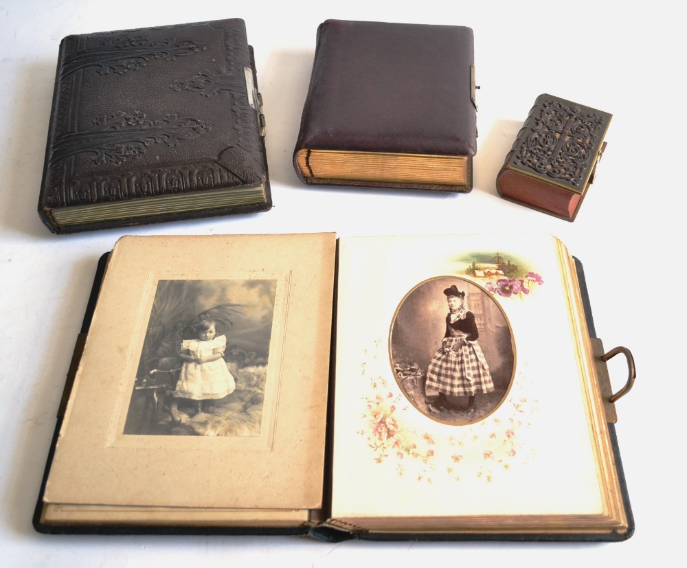 Victorian Photographs Contained In Three Albums including a Diamond Jubilee portrait of Victoria (