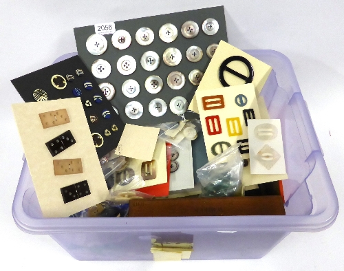 Quantity of Assorted Decorative Buttons including mother-of-pearl buttons and Deco examples,