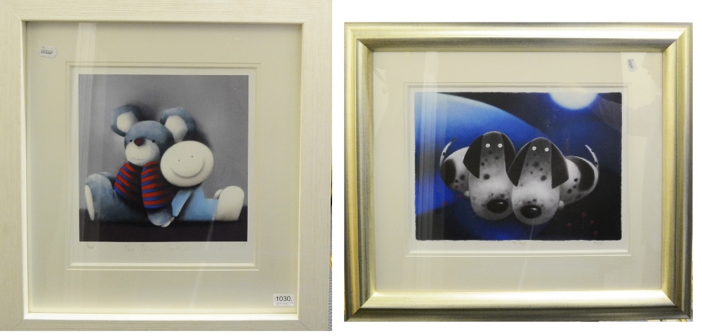 After Doug Hyde (Contemporary)
"The Blues Brothers"
Signed, inscribed with title and numbered 10/