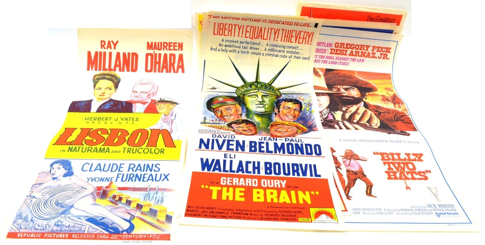 Collection Of Cinema Lobby Film Posters The World Of Abbott and Costello, A Fistful Of Dynamite,