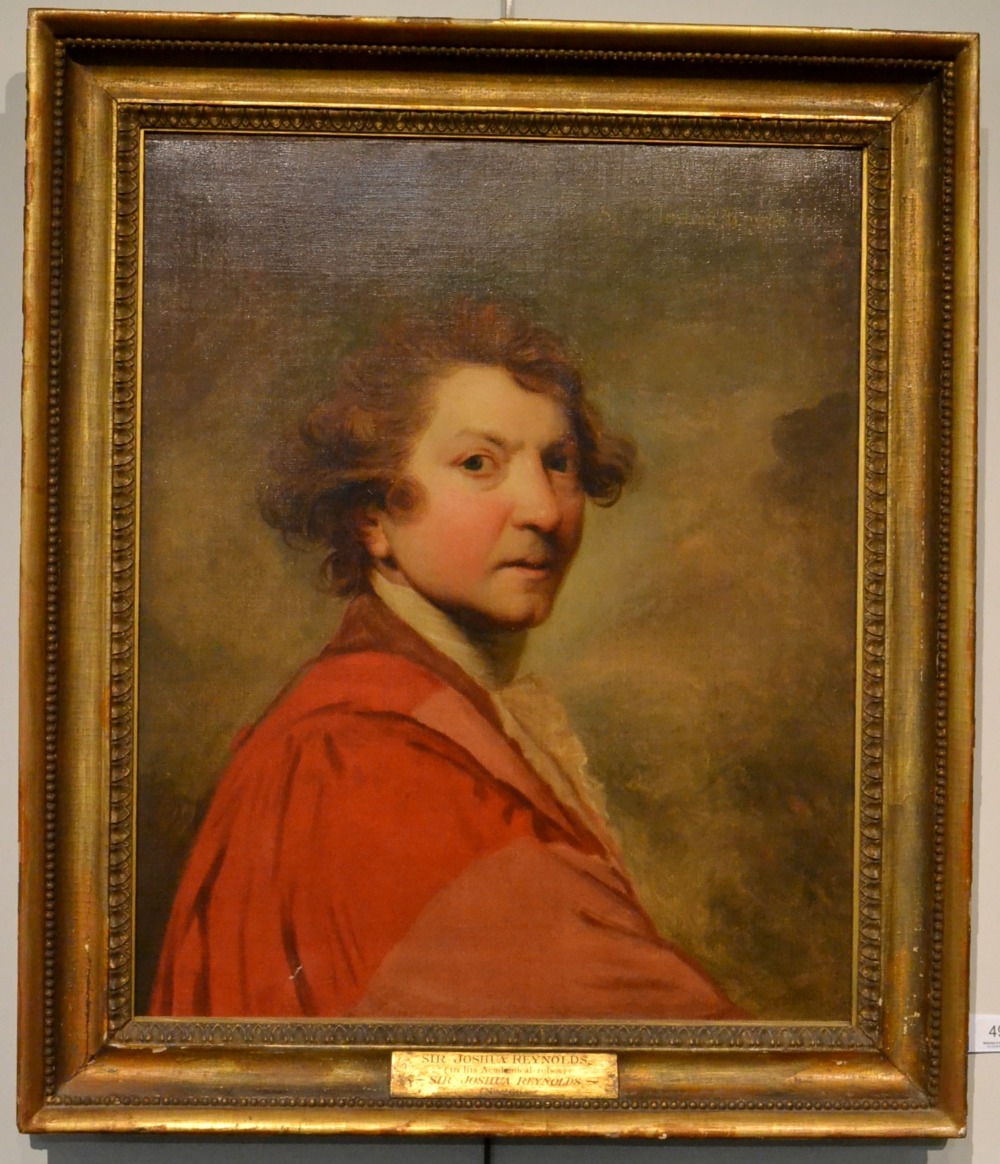 Circle of Sir Joshua Reynolds (18th/19th century)
"Self Portrait in his Academical Robes"
Oil on - Image 2 of 9
