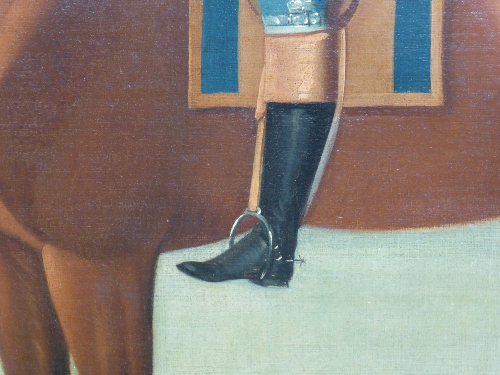 John Wootton (1686-1765) 
"Lady O'Brien's Horse With Footman"
Oil on canvas, 98.5cm by 124cm - Image 13 of 16