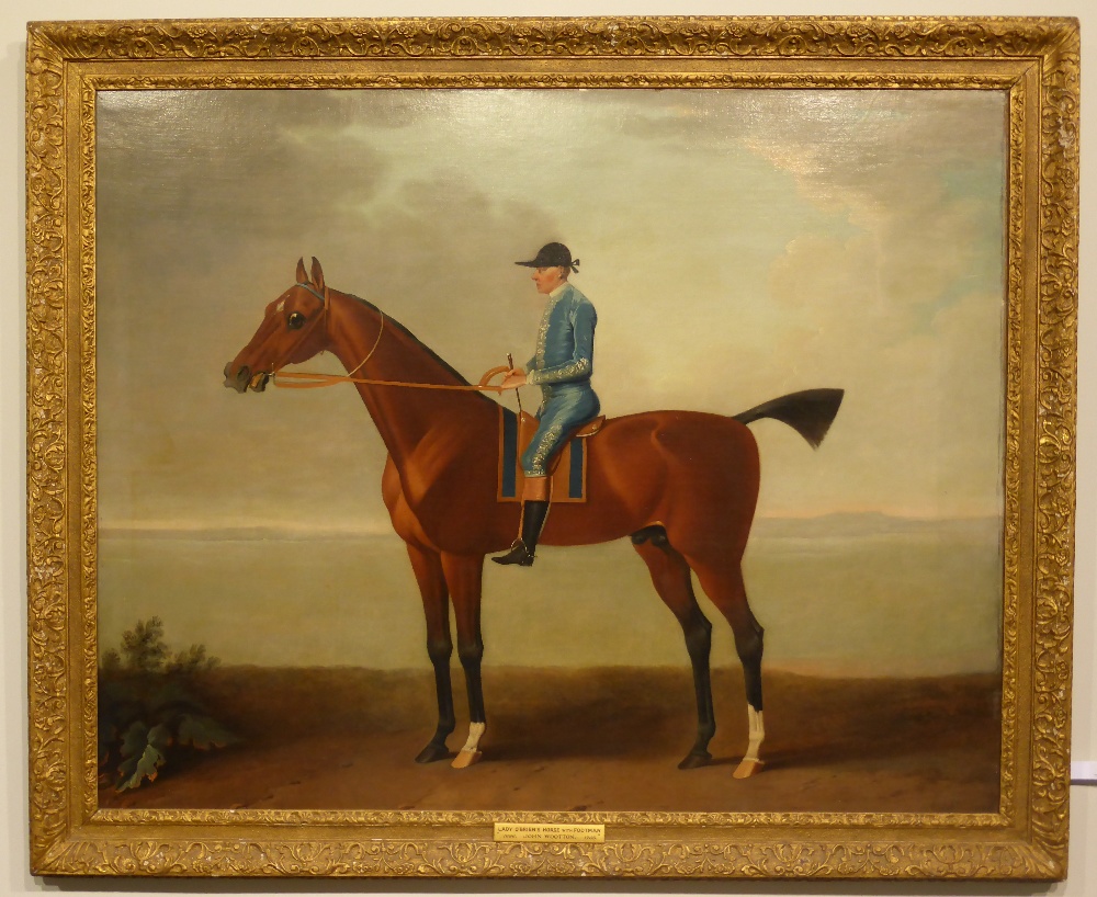 John Wootton (1686-1765) 
"Lady O'Brien's Horse With Footman"
Oil on canvas, 98.5cm by 124cm - Image 9 of 16