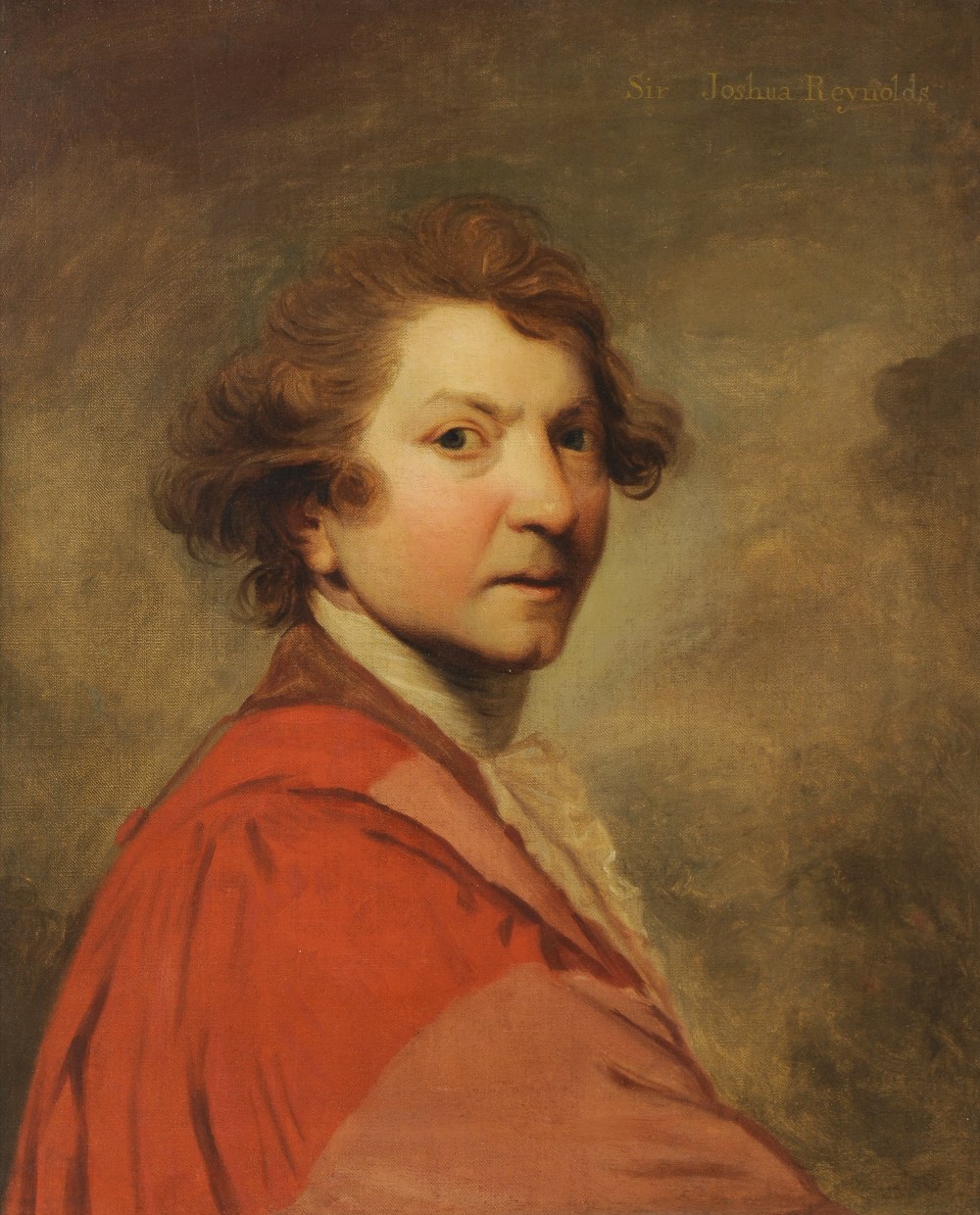 Circle of Sir Joshua Reynolds (18th/19th century)
"Self Portrait in his Academical Robes"
Oil on