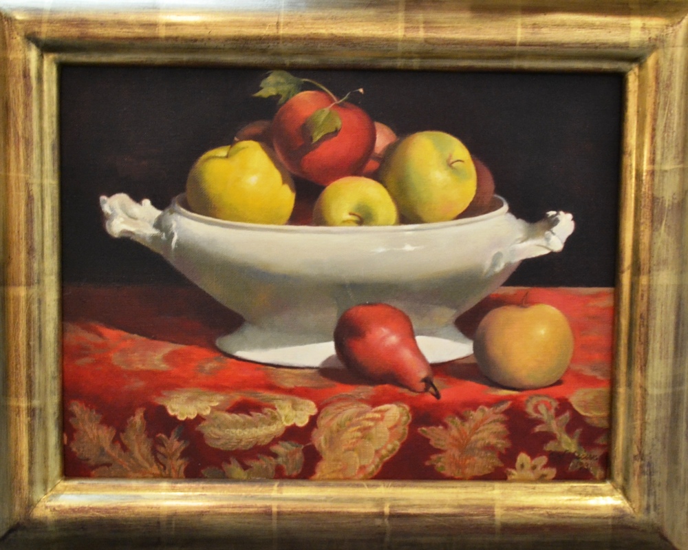 Charles W Yeiser (later 20th century) American
"Tureen with Fruit"
Signed and dated 1981, oil on