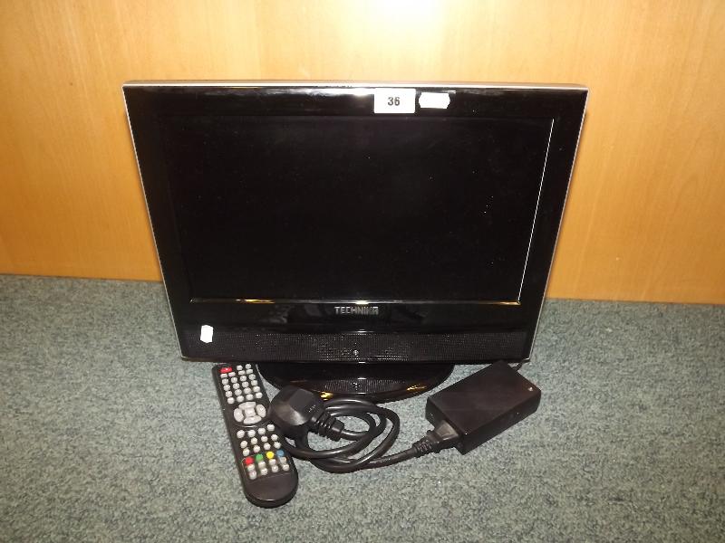 A Technica flatscreen television, 15 inch