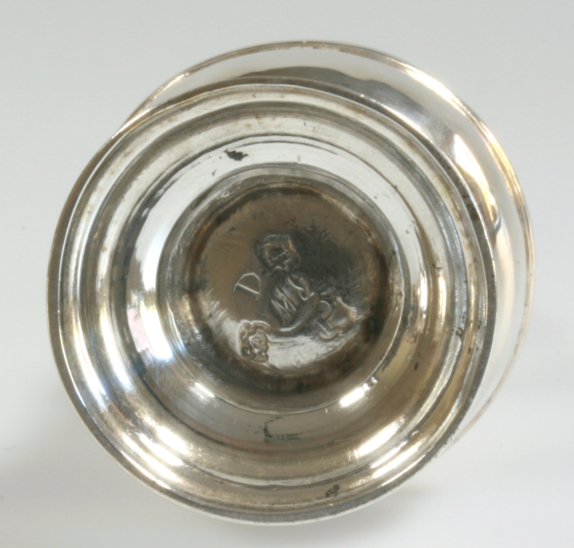 A George II Silver Pepper Caster. Samuel Wood, London 1750. Of typical form with pierced - Image 2 of 2