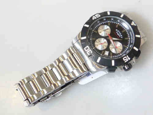 Rotary Chronospeed stainless steel Gentleman's wrist watch