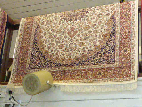 Beige Ground Esfahan Rug 1.90 x 1.40