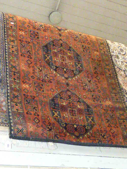 Rose Ground Persian design runner 4.30 x 0.90