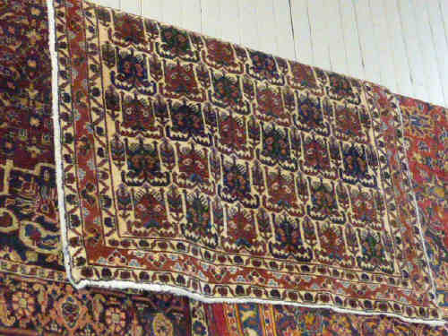 Beige ground Afshar rug 1.70 x 1.07