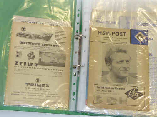 Album of 1950's and 60's football programs, Manchester United, etc