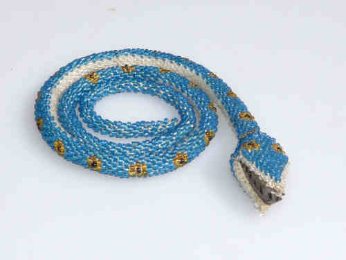 WWI Turkish prisoner of war beadwork snake