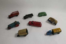 A collection of Meccano Dinky diecast vehicles to include: No.22c Motor truck; No.33e Mechanical