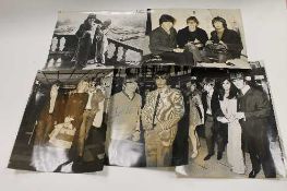 Peter and Gordon - five signed monochrome press photographs. (5)   CONDITION REPORT:  Good