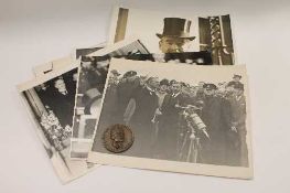 A collection of seventeen period official press photographs depicting Neville Chamberlin and others,