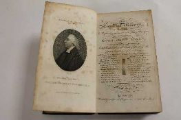 T. Chapman (publisher) : The Evangelical Magazine for 1798, in brown leather bindings, together with