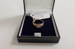 An 18ct gold diamond solitaire ring approximately 0.7ct. CONDITION REPORT: Good condition.