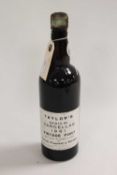 One bottle of Taylor's vintage 1961 port. CONDITION REPORT: Good condition, some staining in the