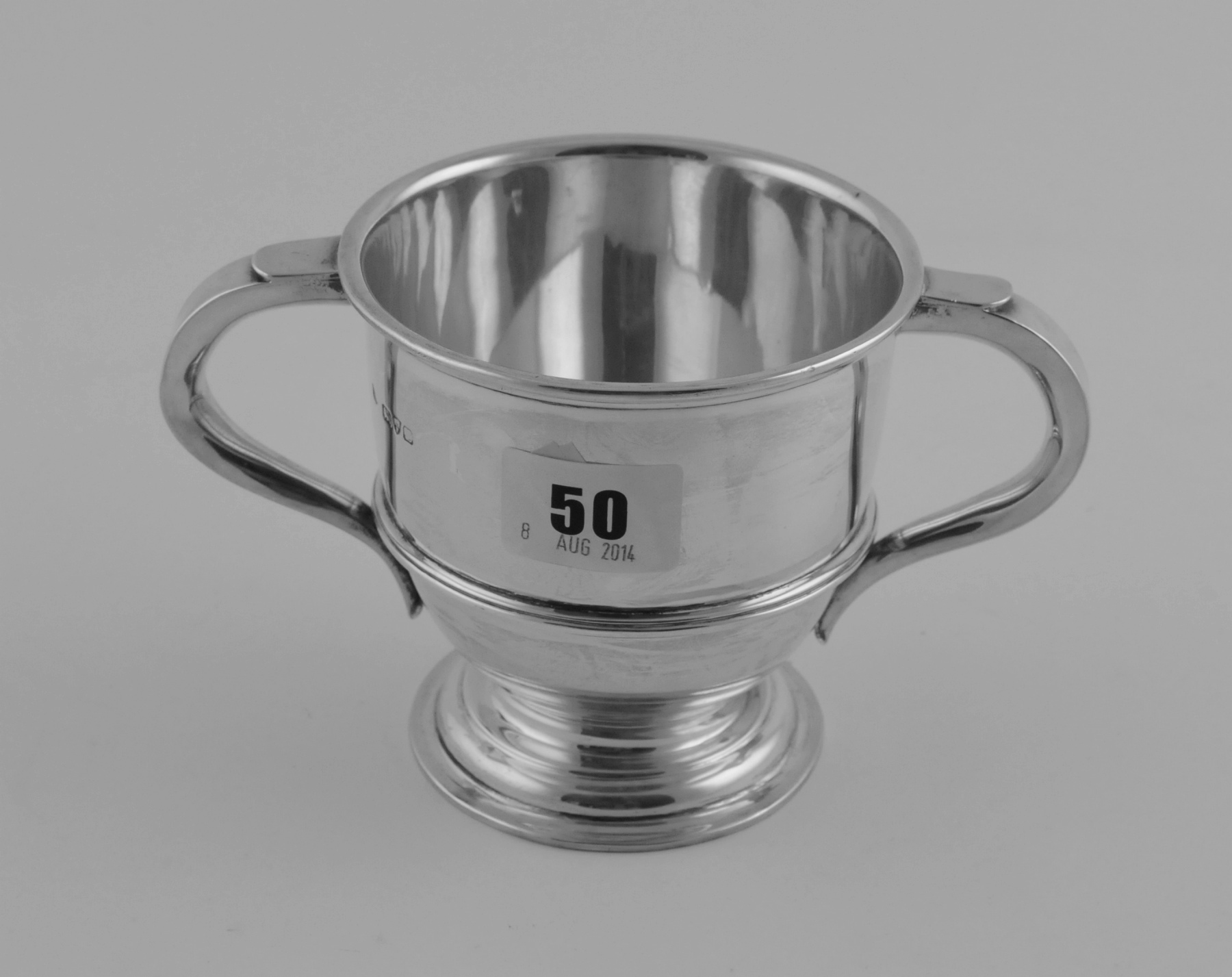 Silver two handled cup "Westmorland Canine Association .... Best Gun Dog 1929".