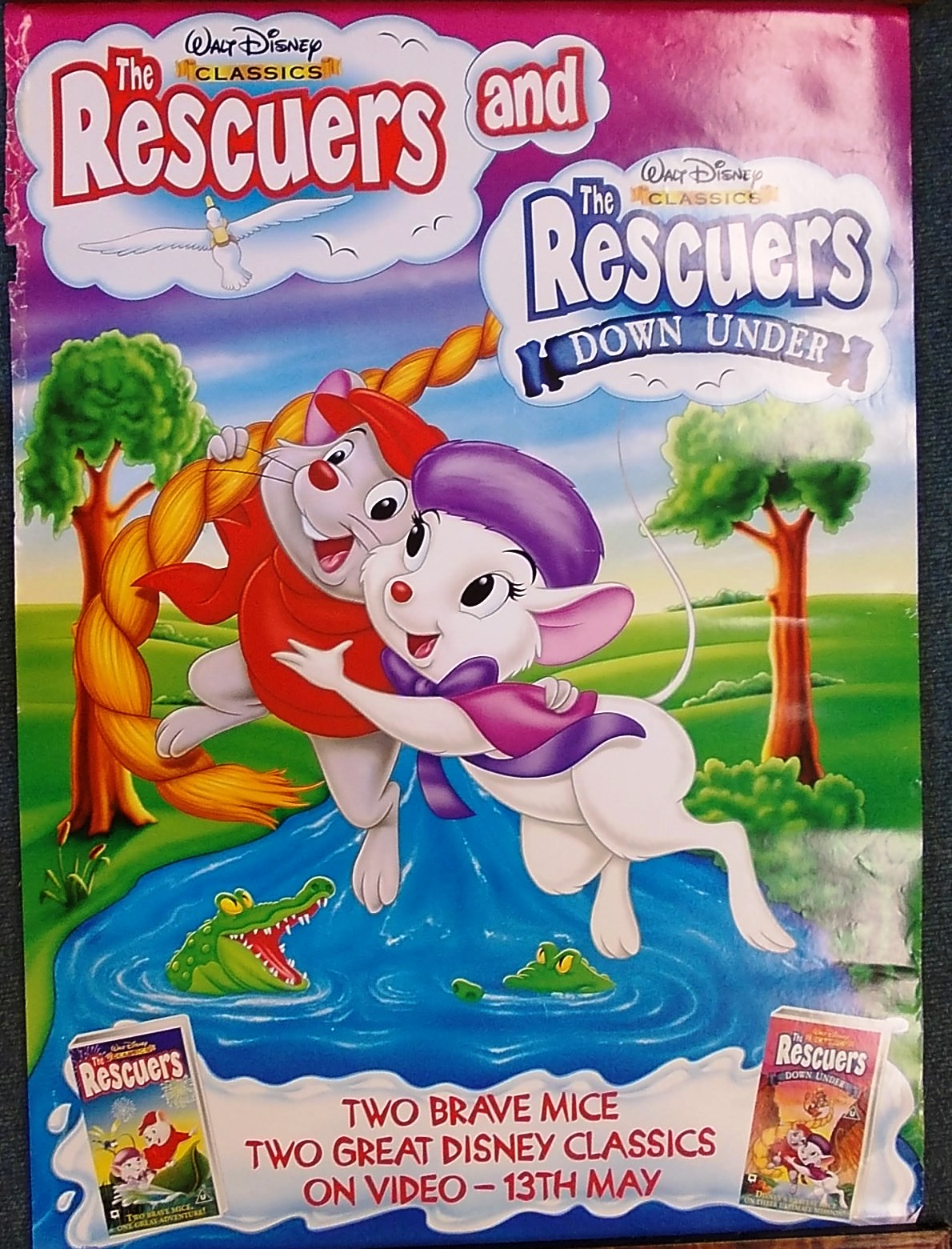 The Rescuers Videos available poster