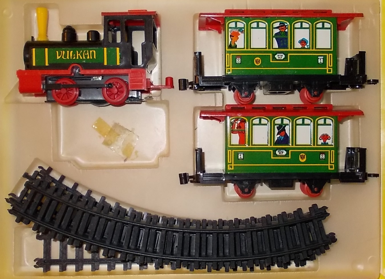 Anker. Clockwork train set. Def. box.