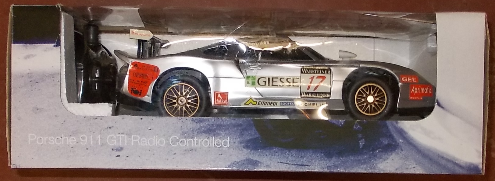 Matalan. Remote controlled model Porsche 911 GTI. Boxed.