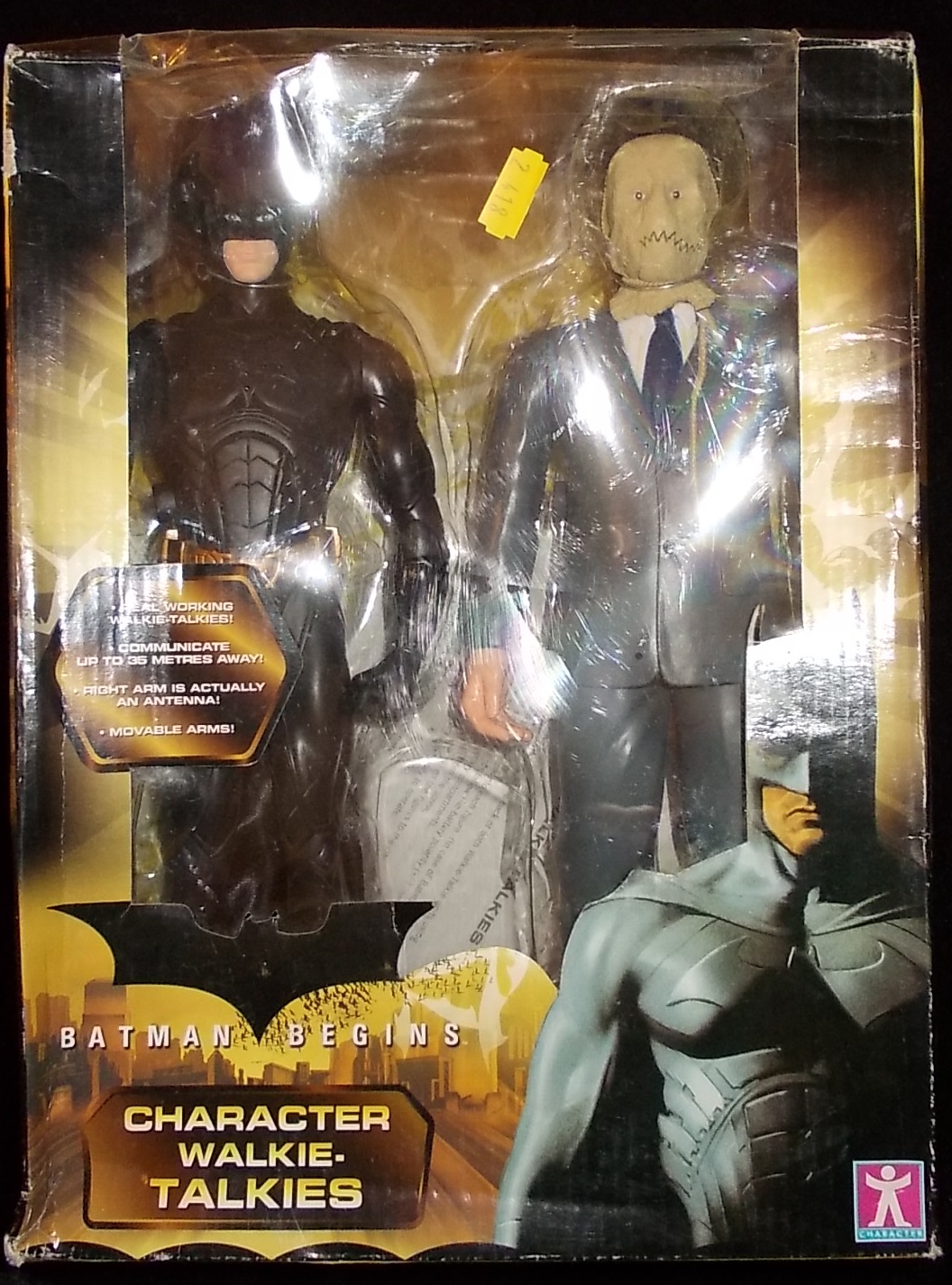 Character. Batman Begins. Walkie-talkie set. Boxed.