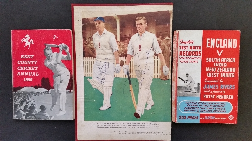 CRICKET, selection, inc. press photos (16), 8 x 10 and smaller, mainly action shots, 1960 onwards,