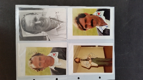 CRICKET, signed photos (mainly 3.5 x 5), inc. Willis (2), Lamb (2), Fletcher, Graveney, Gooch (2),