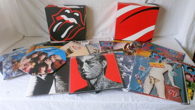 Complete set of The Rolling Stones albums unplayed