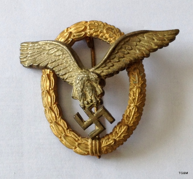Luftwaffe pilot observer badge