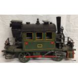 Tin toy train