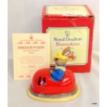 A Royal Doulton Bunnykins Limited edition 'Dodgem' with certificate 0581