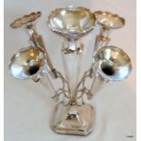 A Silver 4 arm Epergne, hallmarked Chester 1913, total weight 474gms