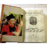 Harry Potter The Deathly Hallows, 1st Edition hard back book signed to the inside by J.K Rowling